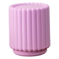 thumbnail image 4 of Cubo de basura de escritorio con tapa a presión Cubo de basura de mesa Material PP versátil para Púrpura, 4 of 9