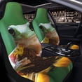 thumbnail image 4 of Goofa Tree Frog Sitting On Sunflowes Printed Car Seat Covers, Automotive Seat Covers for Cars Trucks and SUVs, Quick Setup Universal Fit Elastic Seat Covers-1, 4 of 6