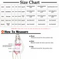 thumbnail image 5 of Pisexur Swimsuits for Women Two Piece Bathing Suits Ruffled Flounce Top with High Waisted Bottom Bikini Set, 5 of 5