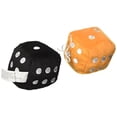 thumbnail image 2 of NCAA Texas Longhorns Football Team Fuzzy Dice, Orange, 2 of 3