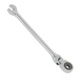 thumbnail image 2 of Proferred T44008 Flex Ratcheting Combination Wrench, Chrome Finish, 1/4", 2 of 3