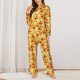 thumbnail image 2 of Balery Beer And Crawfish Conjunto de Pijama con Estampado para Mujer, Conjunto de Dos Piezas con Manga Larga, Ropa de Dormir Suave con Bolsillos, Pijamas Cómodos-Medium, 2 of 7