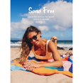thumbnail image 4 of Microfiber Beach Towels Fast Drying Extra Large 71” x 32” Sand Free Super Lightweight, 4 of 6