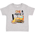 thumbnail image 3 of Inktastic One and Digging It Bulldozer 1st Birthday Boys or Girls Baby T-Shirt, 3 of 5