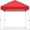 Red top 8*8ft, variant on Studyset 10x10ft Easy Pop-Up Canopy, Pop Up Commercial Pop-Up Gazebo Tent, Waterproof Outdoor Screen Tent with Mesh Mosquito Netting Side Walls for Parties, Camping, Garden, Outdoor
