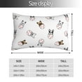 thumbnail image 2 of Balery Bbaseball Dog Funda de Cojín Estampada, Regalos para Mujeres, Regalos de Amor para Ella, Regalos para Novia o Esposa, Funda de Almohada-16"x24", 2 of 6