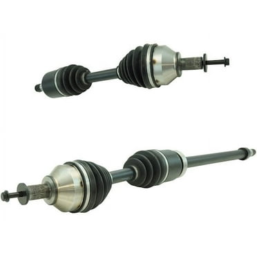 Front Axle Shaft - Set of 2 - Compatible with 2004 - 2011 Volvo S40 FWD 2.4L 5-Cylinder 2005 2006 2007 2008 2009 2010