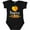 AB-Black, variant on Inktastic Naples Florida Orange in Heart Boys or Girls Baby Bodysuit