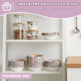 thumbnail image 7 of Paper Bowls, 60 Count 8 oz Colourful Round Pattern Disposable Heavy Paper Bowls, Microwave Safe and Soak-Proof for Parties, BBQ, Picnics, Home and Family Gatherings, 7 of 7