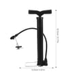 thumbnail image 2 of Air Pump Basketball Inflation Tool Bike Tires Pump Inflatable Ball Supply for Outdoor, 2 of 4