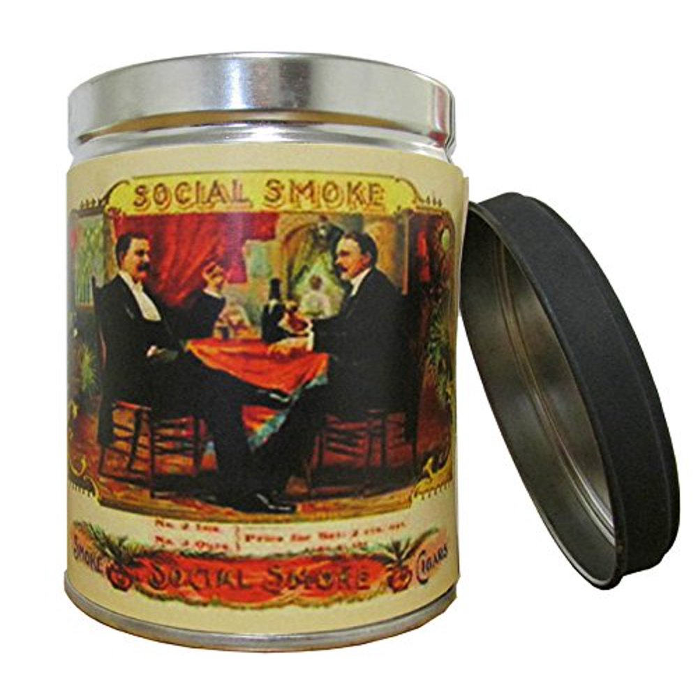 Smoke Eliminator Scented Tin Candle with Vintage Social Smoke Walmart