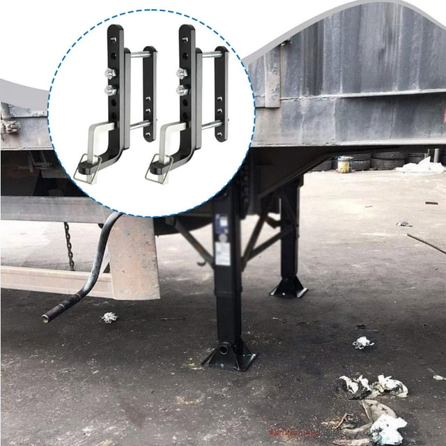 2 soportes de control de balanceo de remolque resistentes 95-01-5600, soporte de enganche de control de balanceo portátil negro, piezas de repuesto
