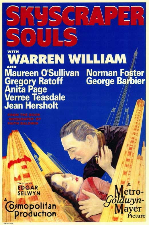 Skyscraper Souls (1932) Laminated Movie Poster - Walmart.com