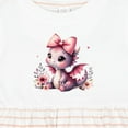 thumbnail image 4 of Inktastic Girls Baby Dragon Girls Baby Dress, 4 of 5