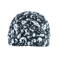 thumbnail image 2 of CTM Cotton Premium Lined Skull Print Do Rag, 2 of 3
