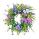 thumbnail image 3 of Corona para puerta de entrada,Corona de flores de primavera y verano para puertas de entrada,Corona de flores silvestres artificiales decoración colgante,Guirnalda de corona para puerta de, 3 of 8