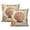 Ocean Coral, variant on Effortless Coastal Style: Set of 2, 20x20 inch Nautical Coastal Pillows with Ocean Coral, Seashell, and Starfish Prints.