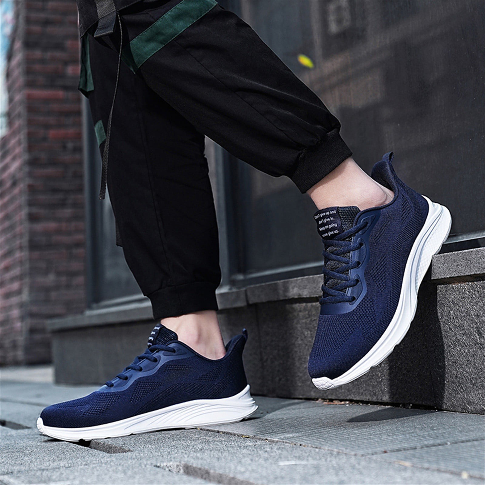 Special winter men's outfits with navy/blue sneakers! Introducing beautiful  outfits with an elegant color that appeals to you! | Men's Fashion Media  OTOKOMAE