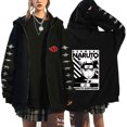 thumbnail image 1 of 2022 Primavera y otoño Nuevo Naruto Impreso Suéter con cremallera Sudadera con capucha informal para hombres y mujeres Chaqueta superior de algodón, 1 of 4