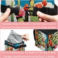 thumbnail image 4 of Cactus Mini Trash Can for Car: Foldable, Leak-Proof with Lid, Hanging Storage Bag - Car Trash Bin, 4 of 6