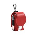 thumbnail image 2 of Bolsa de almacenamiento de cuero PU para pelota de Golf bolsa Likrtyny de almacenamiento colgante de cintura portátil con hebilla de Metal accesorios deportivos universal, 2 of 3