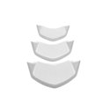 thumbnail image 2 of Accesorios de motocicleta, cubiertas de decoración frontal de ABS, parte decorativa colorida, accesorios de motocicleta para 150 2018 - blanco Yotijar Cubierta delantera de la motocicleta, 2 of 7