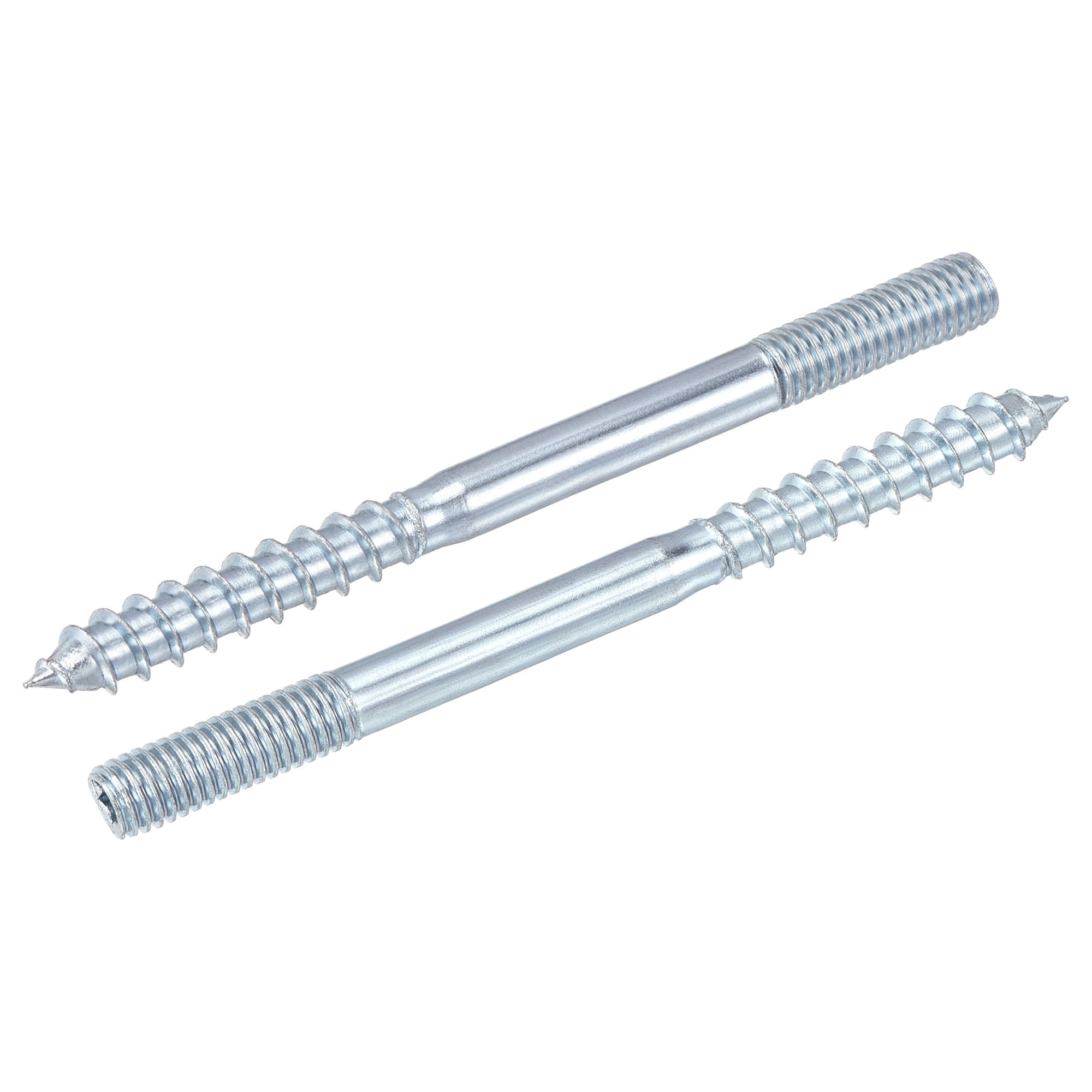 M6x18mm Hanger Bolts Carbon Steel Zinc Plated 40 Pack