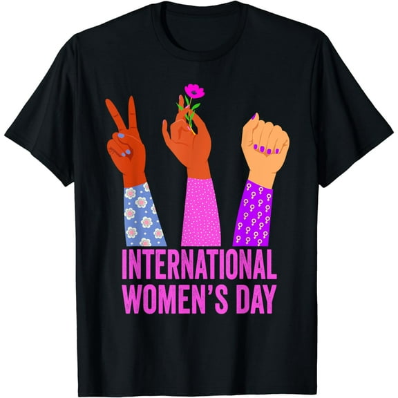 International Women's Day 2024 Shirt Womens Embrace Equity T-Shirt