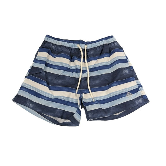 GANT Men's Persian Blue Sunfaded Stripes Swim Shorts 921916017 Size M