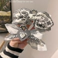 thumbnail image 3 of Bohemian Fabric Hair Clips for Women Elegant Bow Knot Bandana Barrettes Hair Accessories, 3 of 4