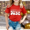thumbnail image 2 of Toddler Girls T Shirts Short Sleeve Prints Tops Clothes for Kids Size 2-3T, 2 of 6