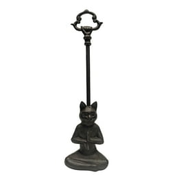 Cast Iron Yoga Cat Doorstop Carry Handle Door Stop Namaste Stopper Home Decor Cast Iron Yoga Cat Doorstop Carry Handle Door Stop Namaste Stopper Home Decor