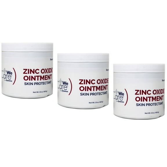Dynarex Zinc Oxide Ointment 15 oz jar - 1 ea (Pack of 3)