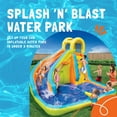 thumbnail image 2 of Banzai Splash N Blast Outdoor Inflatable Water Slide Splash Pool and Park, 2 of 11