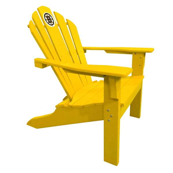 BOSTON BRUINS Yellow Big Daddy Adirondack Chair