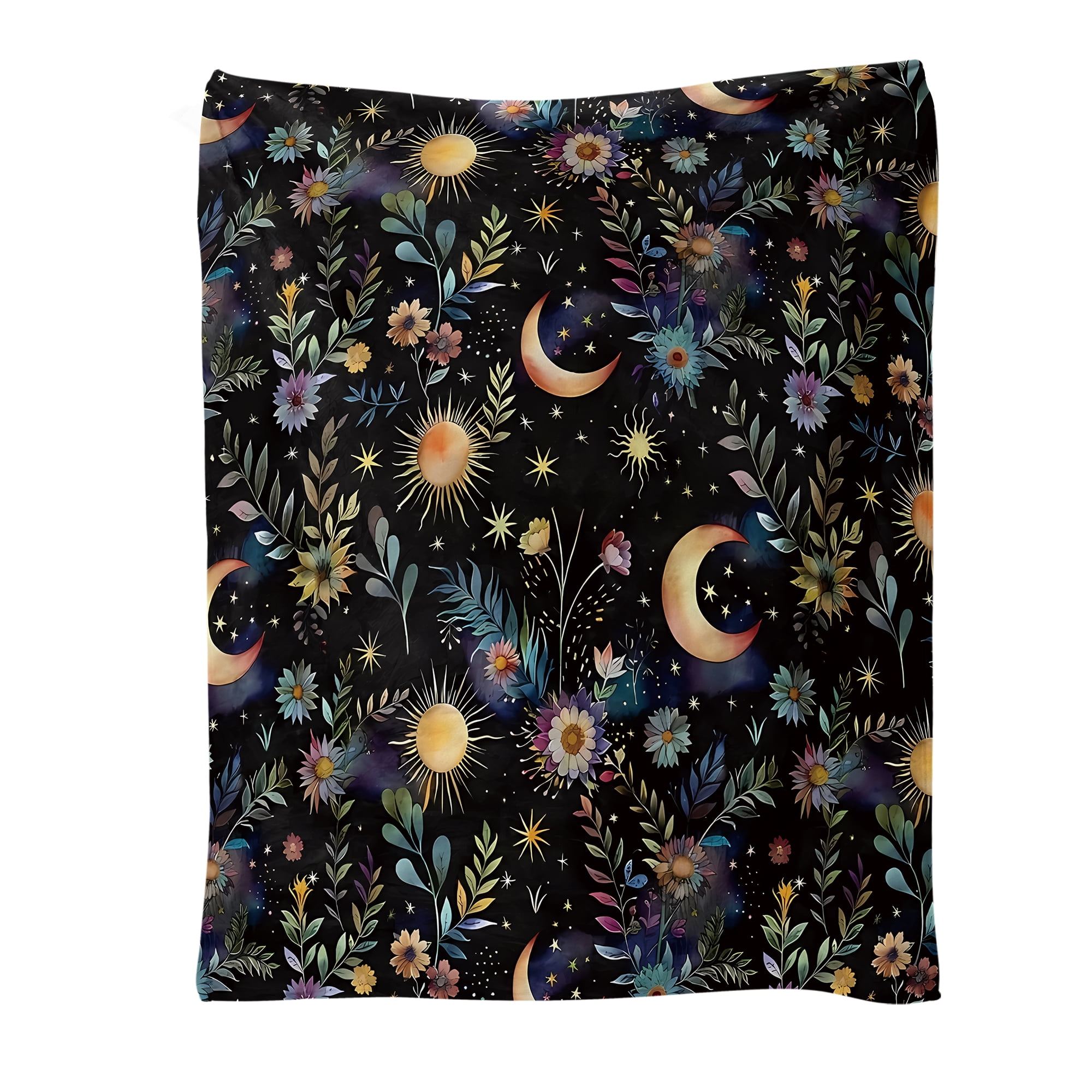 Fleece Blanket for Bed & Sofa - Soft Printed Throw Blanket, Fuzzy Blankets & Throws 40x50 Inches