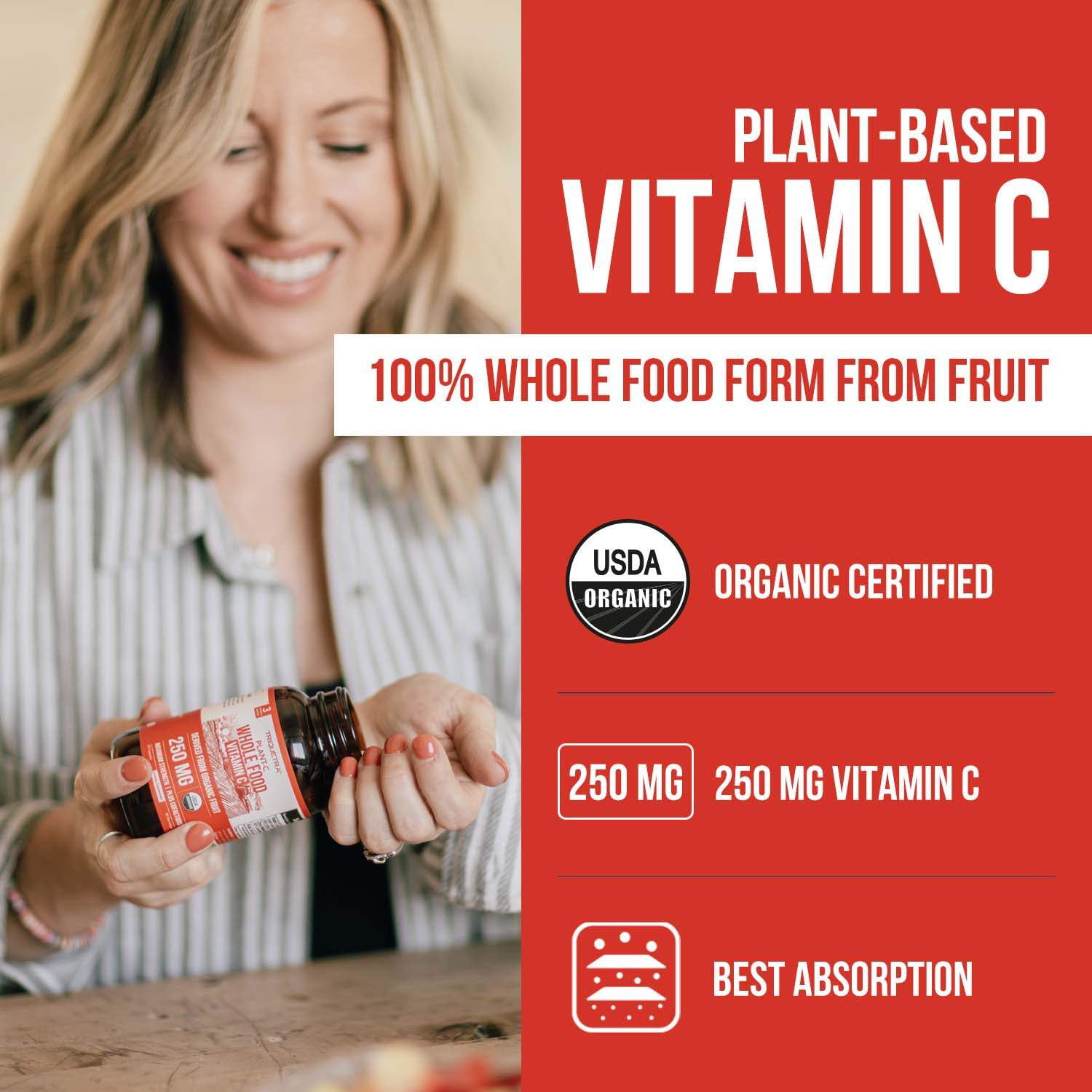 Triquetra Health Plant C™ | Organic Whole Food Vitamin C Complex