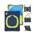 thumbnail image 1 of Case for iPad 10th Generation 2022 10.9 Inch Model A2696 A2757 A2777, Rugged Heavy Duty Shockproo cover with Pencil Holder/360 Degree Kickstand/Hand Grip/Shoulder Strap, 1 of 7