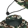 thumbnail image 2 of Men‘s Hat Hunting Fishing Cap Polyester foldable Outdoor Wide Brim Camo Sun Cap Mesh Breathable Outdoor equipment, 2 of 10