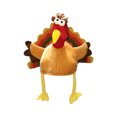 thumbnail image 5 of Adult Thanksgiving Turkey Hat Cartoon Plush Headwear Holiday Party Cap for Men Women One Size, 5 of 7