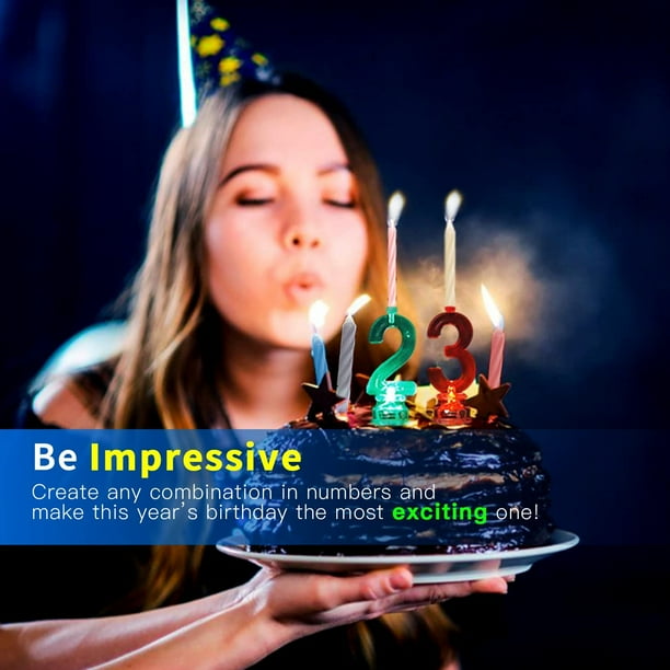 Led birthday candles deals