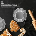 thumbnail image 5 of 6Pcs Egg Tart Molds Aluminium Pie Tins Mini Tart Tins Tiny Pie Tin Cupcake Cake Mold Pudding Molds for Home Baking, 5 of 9