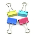 thumbnail image 3 of 60pcs 15mm Colorful Metal Binder Clips Assorted Colors Notes Letter Paper Document Clamp Office Supplies, 3 of 7