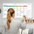 thumbnail image 2 of lixuesong Whiteboard Calendar Dry Erases Calendar Monthly & Weekly Calendars For Scheduling Home Office, 2 of 3