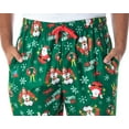 thumbnail image 4 of Elf The Movie Mens' Buddy OMG! Santa I Know Him! Allover Print Christmas Holiday Pajama Pants for Adults, 4 of 6