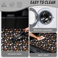 thumbnail image 5 of HUISEFOR Spider Web Bat Car Trunk Mat 29" x 39" Full Protection Cargo Mat Rear Trunk Liner Scratchproof Easy To Clean Universal Fit for Most Cars SUV, 5 of 7
