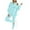 Light Blue, variant on Idoravan Womens Sweat Suits and Jogger Sets Women Sweat Suit Hoodie And Leggings Casual And Comfortable Sweatshirt 3 Piece Suit