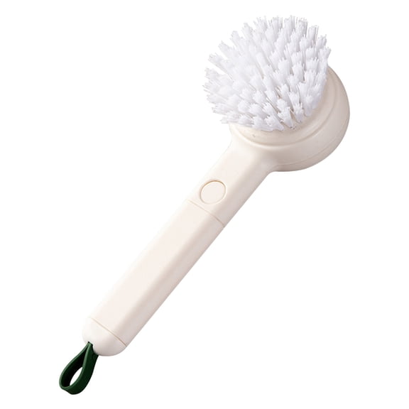 EDHITNR Multifunctional Vegetable Cleaning Brush with Peeler, Fruit Vegetable Scrubber Kitchen Gadget, Detachable Food Cleaner Brush for Carrots Potatoes Apples Easy Storage, White