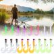 thumbnail image 3 of 17 Uds señuelo de pesca ojos de pez vívidos simulados anzuelo afilado Color brillante Flexible atracción de peces cola rizada Universal cebo de combinación suave Artificial Fi, 3 of 5