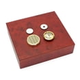 thumbnail image 2 of Cajas De Cigarros De Cedro Mini Humidor De Cigarros Humidor Vintage De Madera Contenedor De Cigarrillos De Madera Vogacara HA034831-00, 2 of 6